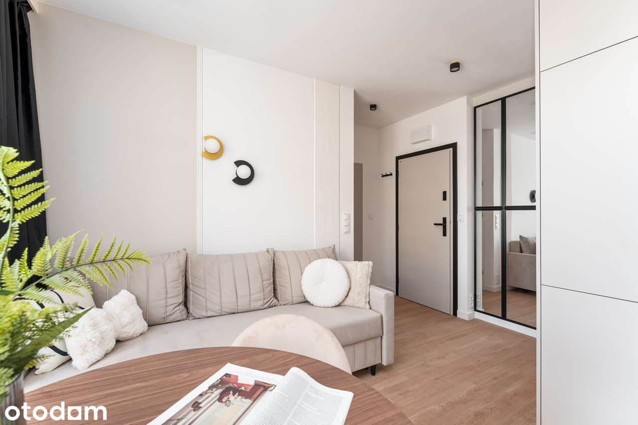 NOWE 29 m², 2 POKOJE, SYPIALNIA + GARDEROBA, WKD 400 m I JUTRZENKI 182