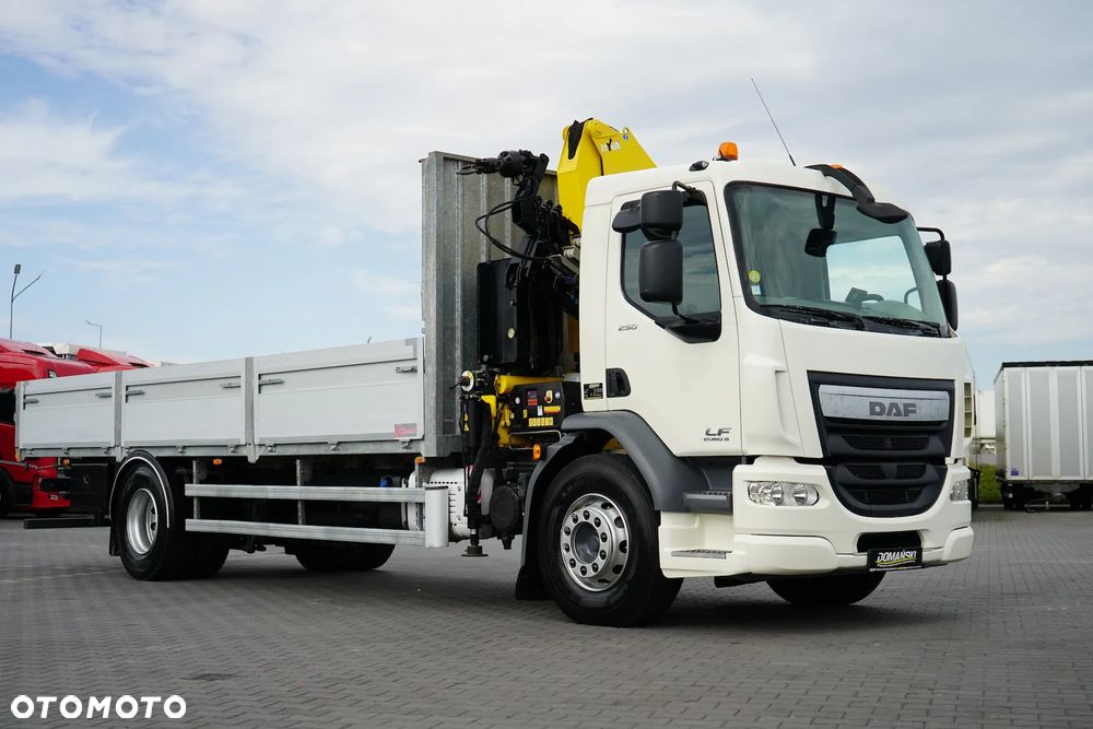 DAF / LF / 250 / SKRZYNIOWY + HDS / HYVA HB-150 / PILOT / ROTATOR - 23