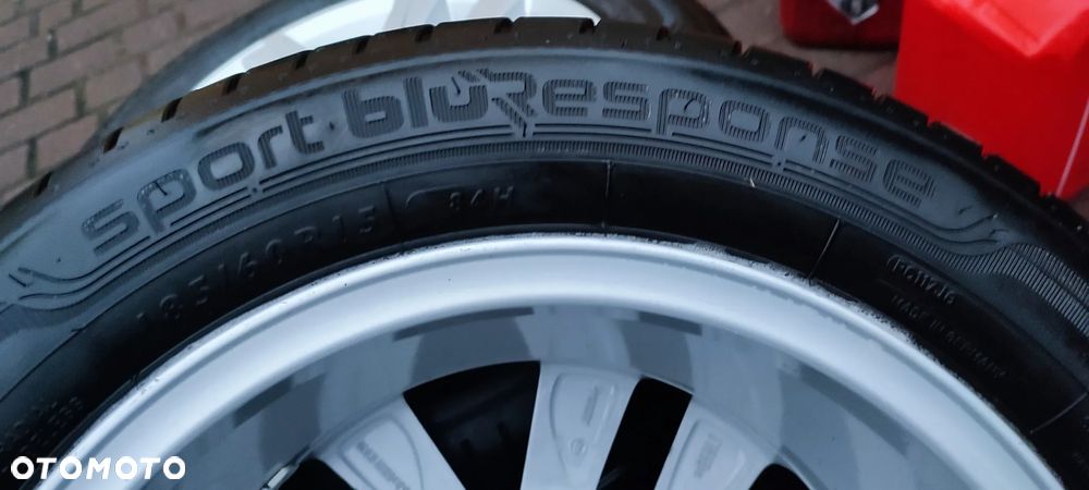 Koła Felgi Aluminiowe Oryg. Vw Polo15 Cali 5x100 6Jx15 Et40 Ø57,1mm Dunlop 185/60/15 2020r Bdb! 6R0601025AJ - 18