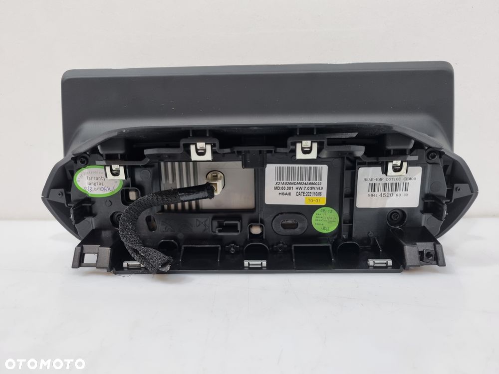 PEUGEOT 208 2008 II WYŚWIETLACZ EKRAN STAN BDB 9841452080 - 4