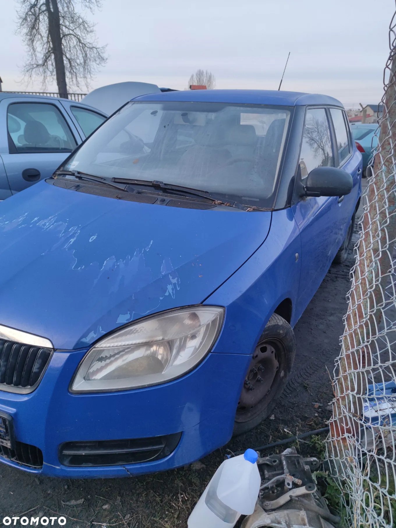 Skoda fabia II HB silnik 1.2 lakier 4590 na części - 3
