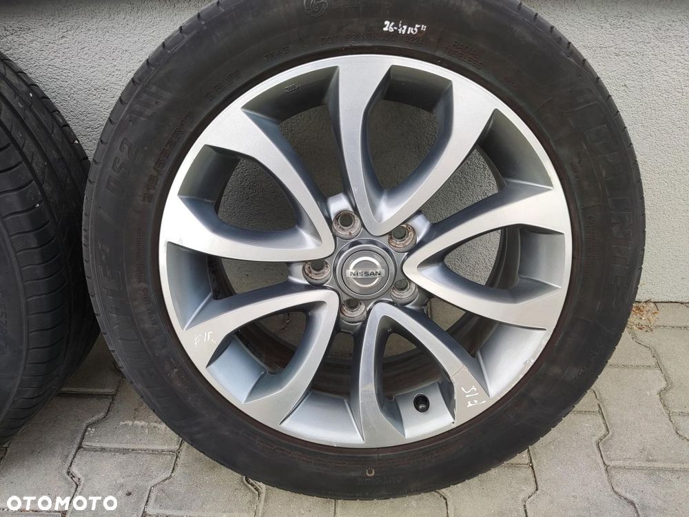 KOŁA OPONY FELGI ALUMINIOWE 17 NISSAN JUKE I F15 2010-2019 7J ET47 5X114,3 - 12