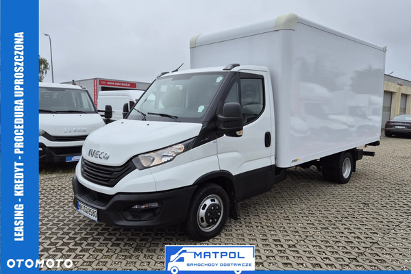Iveco Daily 35C16, kontener 4.40m, winda 750kg, bliźniaki