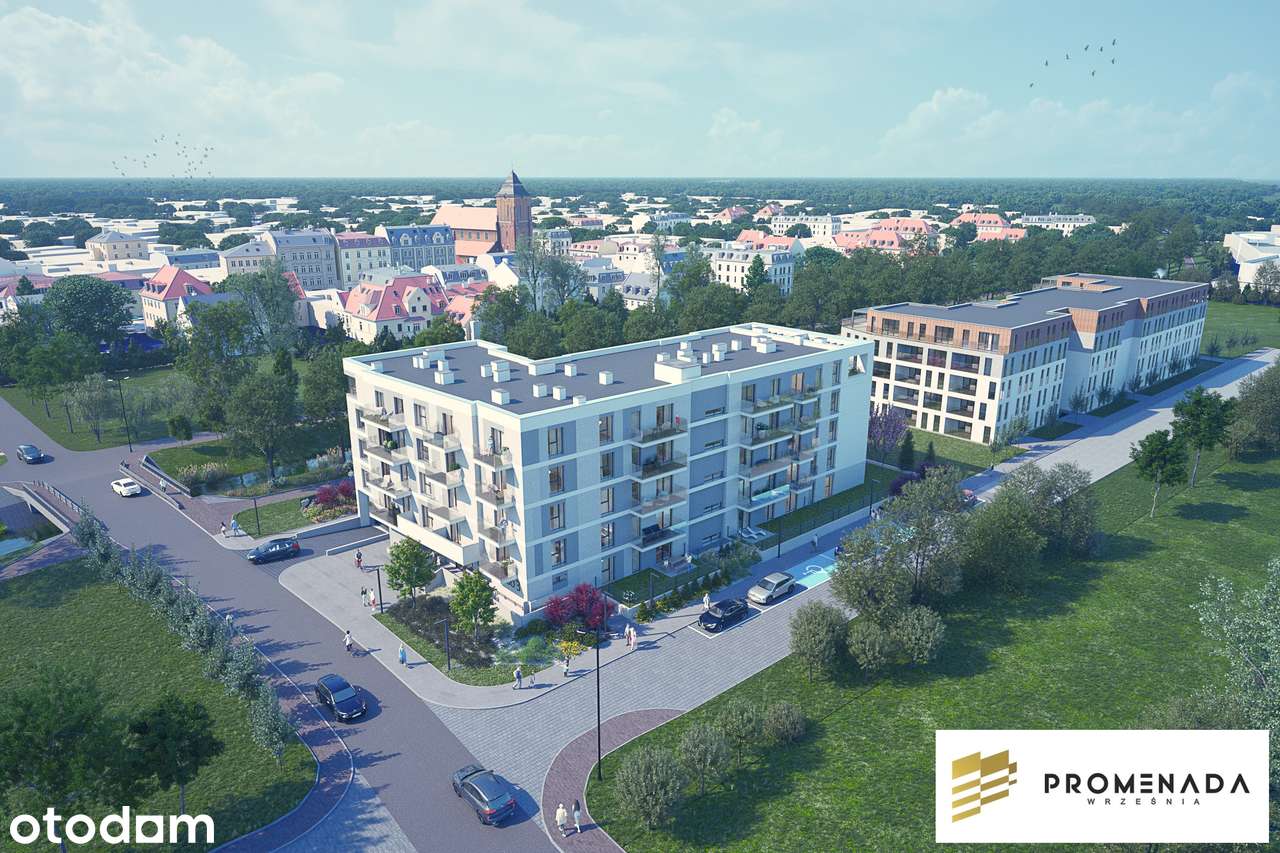 PROMENADA WRZEŚNIA, M15-ROLETY/OGRZEWANIE PODŁOGOWE W CENIE/BALKON