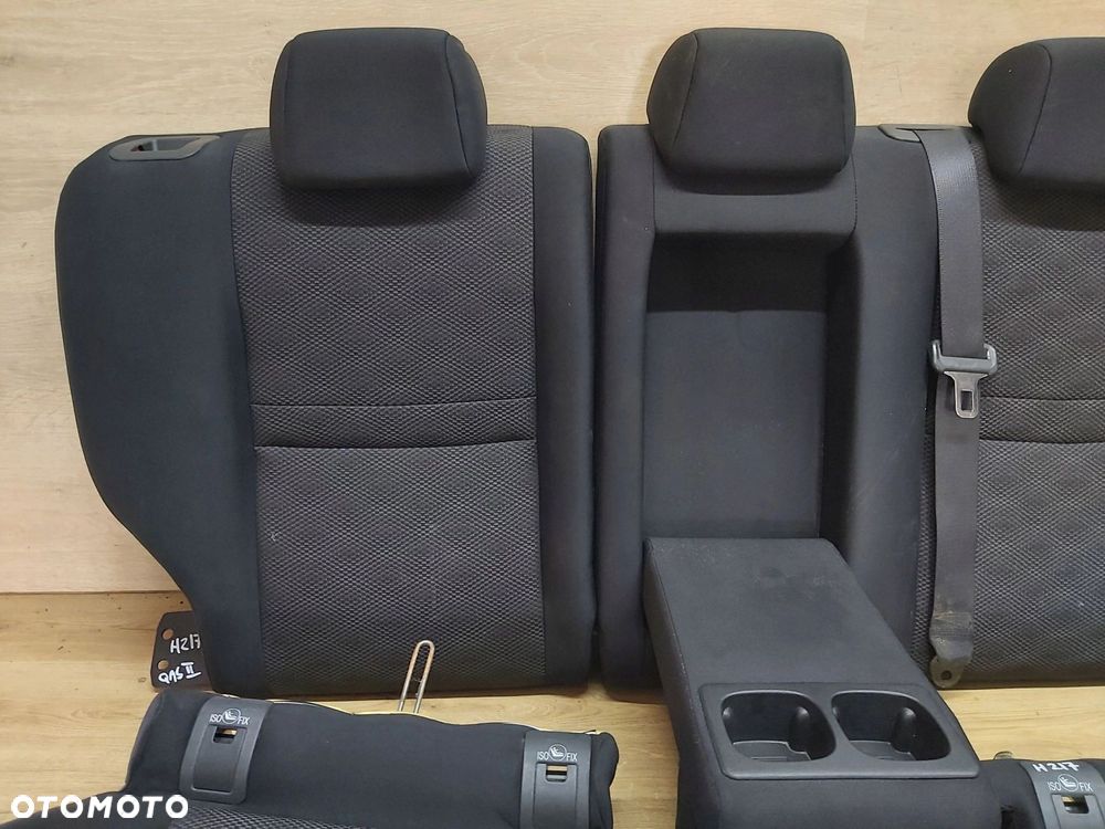Nissan Qashqai II J11 fotel kanapa tył siedzisko oparcie zagłówek zamek - 1