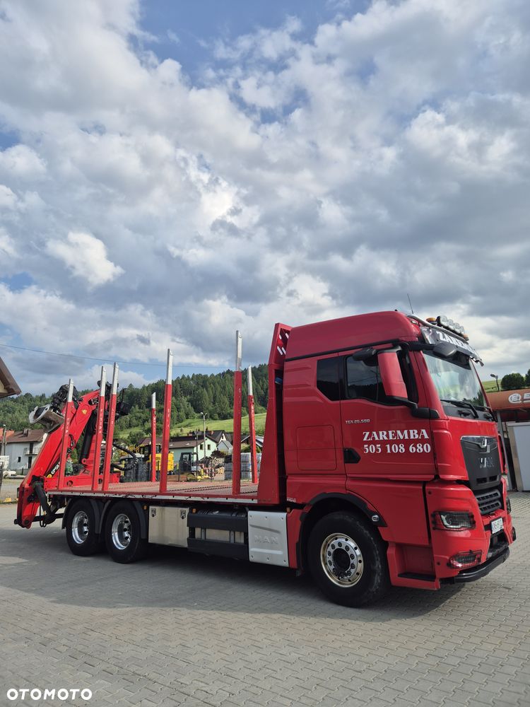 MAN Tgx 26.580 do drewna - 3