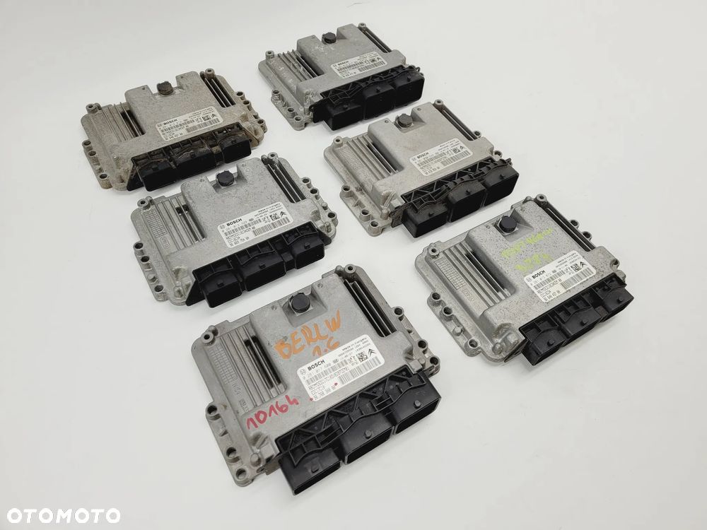 STEROWNIK SILNIKA KOMPUTER PEUGEOT PARTNER CITROEN BERLINGO III 2008-2018 CZĘŚCI - 3