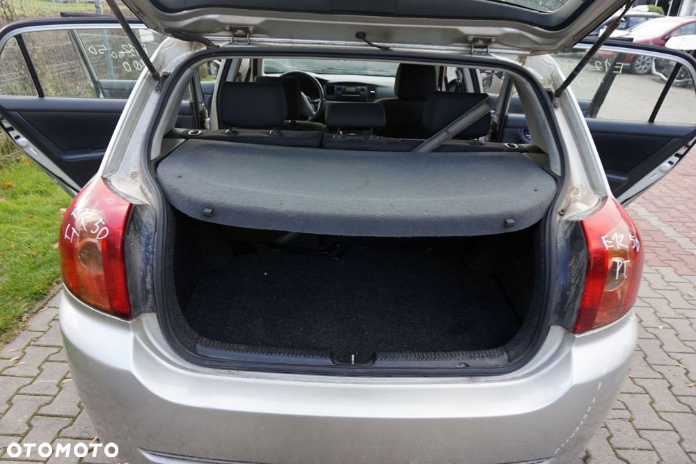 TOYOTA COROLLA E12 LIFT 5D HB 2005 1C0 1.4 D4D 1ND-TV 90KM C53 SREBRNY na części - 16