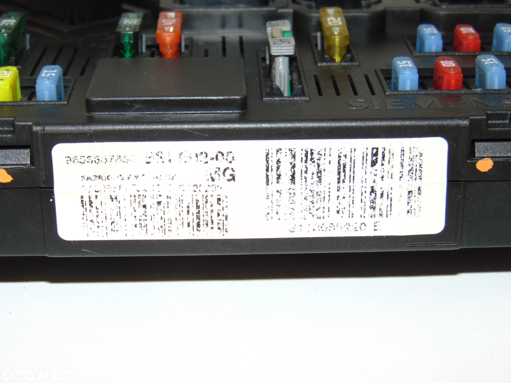 Moduł sterownik BSI 9653667680 S118085220E E02-00 Citroen Xsara Picasso FL lift 02-10r - 9