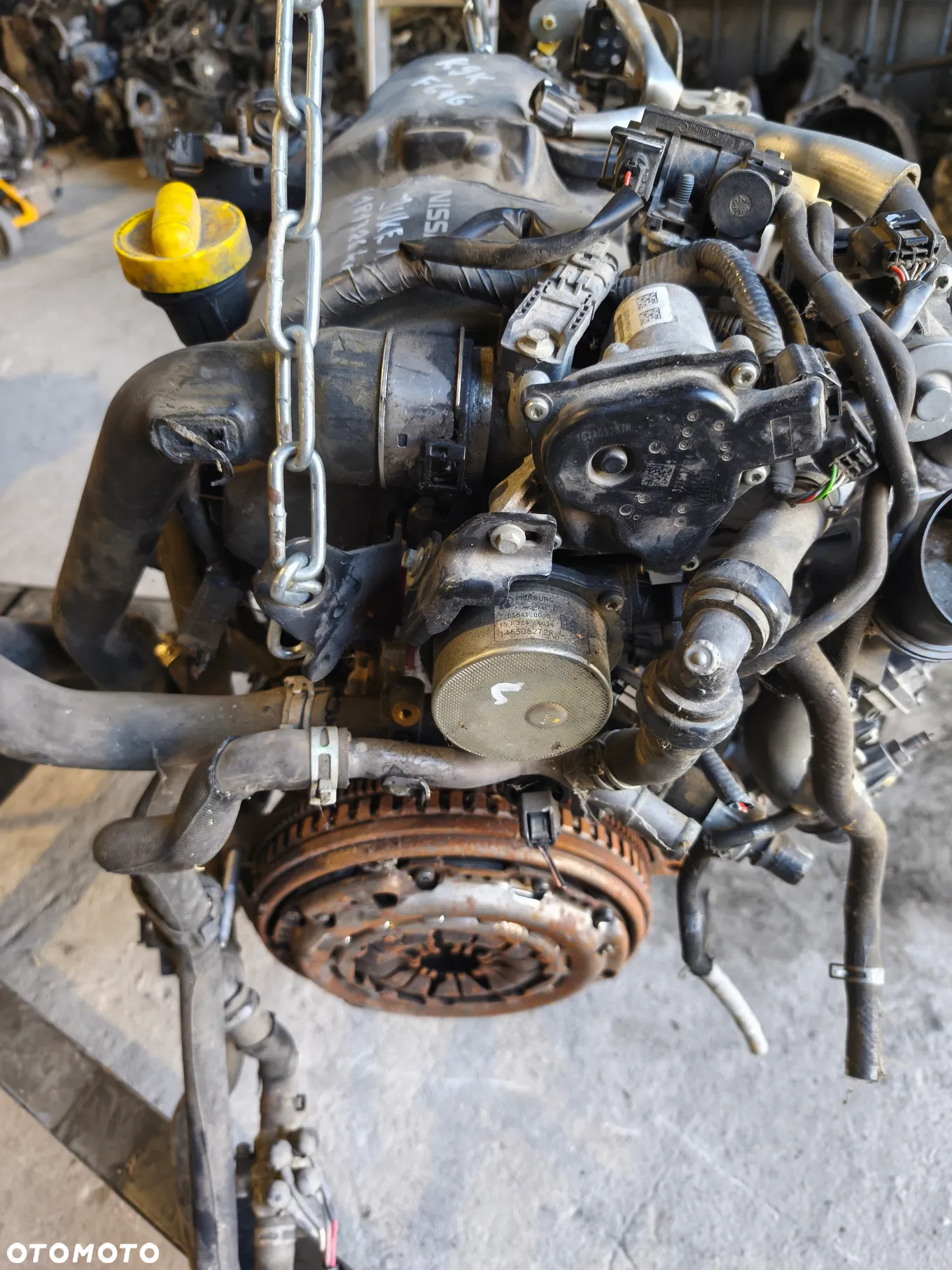 SILNIK KOMPLETNY K9K F646 1.5 DCI 110KM NISSAN JUKE RENAULT MERCEDES - 4