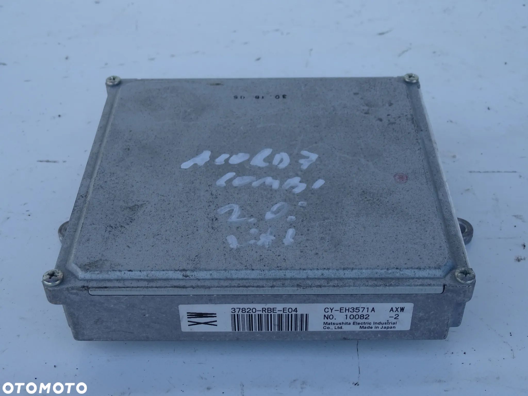 KOMPUTER STEROWNIK SILNIKA ACCORD VII 2.0 37820-RBE-E04  F-VAT - 1