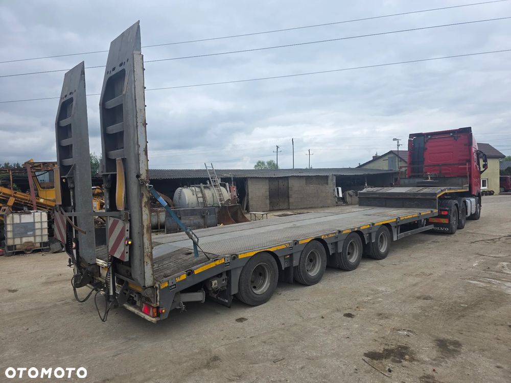 Faymonville Niskopodwoziowa 4 Osiowa Rozciągana 58000 kg Najazdy - 3