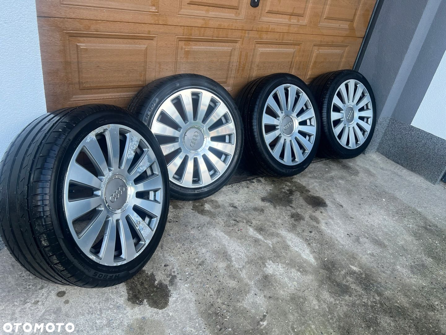 FELGI ALUMINIOWE AUDI A8 S8 D3 4E0601025N 19 5X112 8,5J ET45 KOMPLET - 3