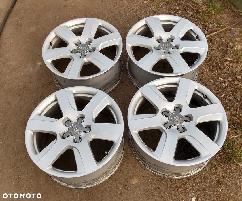 Felgi aluminiowe Audi A7 A8 D4 4H0601025 8Jx17H2 ET 30 Alusy Alufelgi Audi A-8 A-7 D4 17 Cali 4H0 - 1