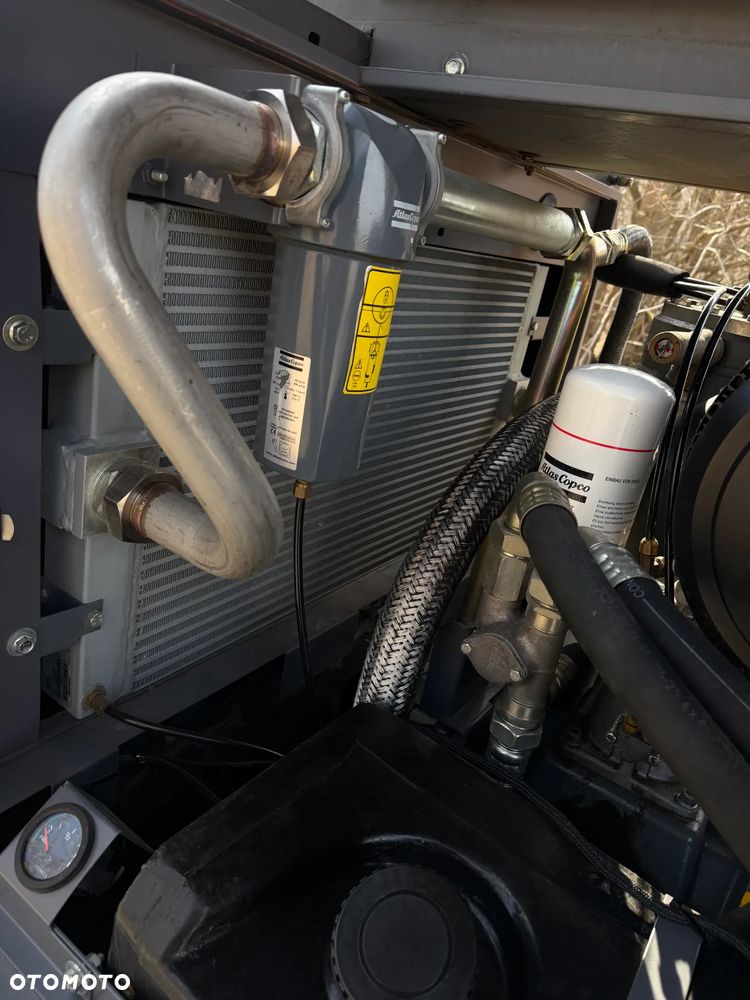 Atlas Copco XAHS 186 Kompresor Śrubowy Sprężarka potężna mocna 11m3. 12 bar regulowanych. Bogata wersja z chłodnicą cyklonową! z Norweskiej Upadłości! Niski Przebieg 1900mtg. 2014rok silnik DEUTZ.150 KM. serwisowany w DEKRA. OKAZJA - 6