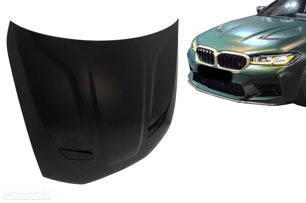 Capô Bmw Série 5 G30 G31 (2017 a 2019) Look M5 CS - 9