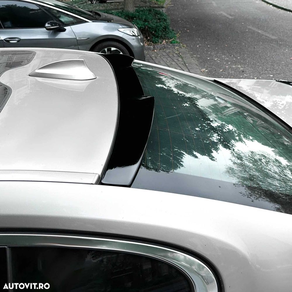 Eleron Luneta Lip Spoiler Geam BMW Seria 7 F01, Model M4, Negru Lucios - 6