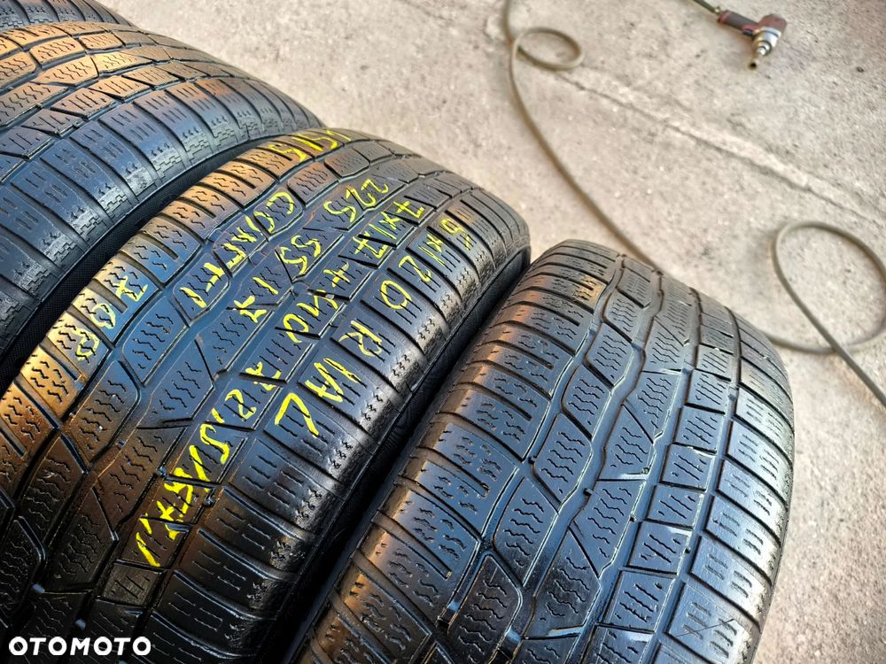 225/55R17 101V Opony Zimowe Zima CONTINENTAL ContiWinterContact TS830P 4,5mm Legnica ALU-RAD 225/55 - 5