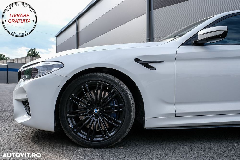 Aripi Laterale BMW 5 Series G30 G31 (2017-) Negru M5 Design- livrare gratuita - 9