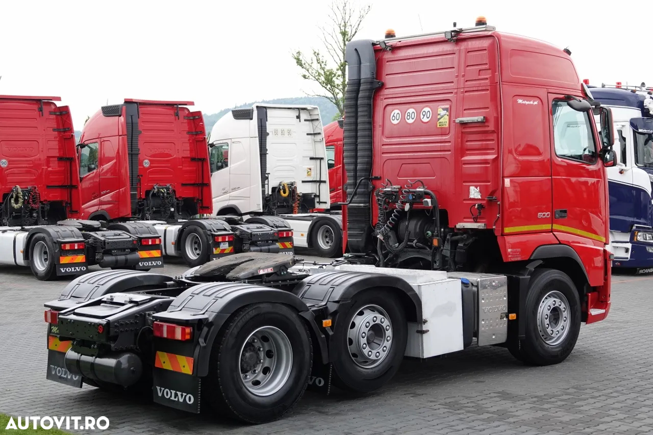 Volvo FH 500 / PUSHER / Tractor cu 3 axe / FULL ADR / RETARDER / AXIE DE RIDICARE ȘI DE DIRECȚIE / IMPORTAT - 7