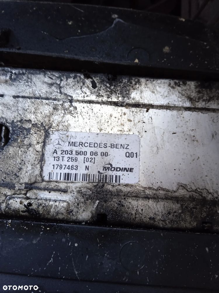 PAS PRZEDNI CHŁODNICE BELKA WENTYLATOR MERCEDES W203 203 - 8