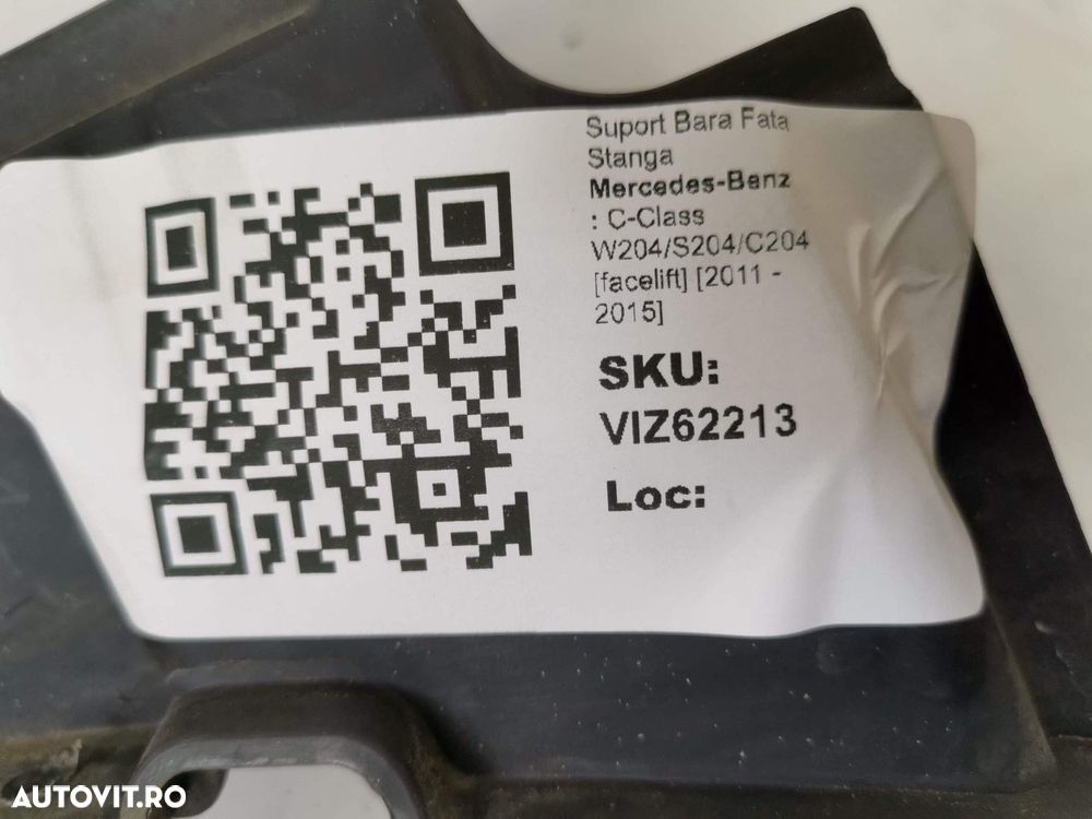 Suport Bara Fata Stanga Mercedes-Benz  C-Class W204/S204/C204 [facelif - 9