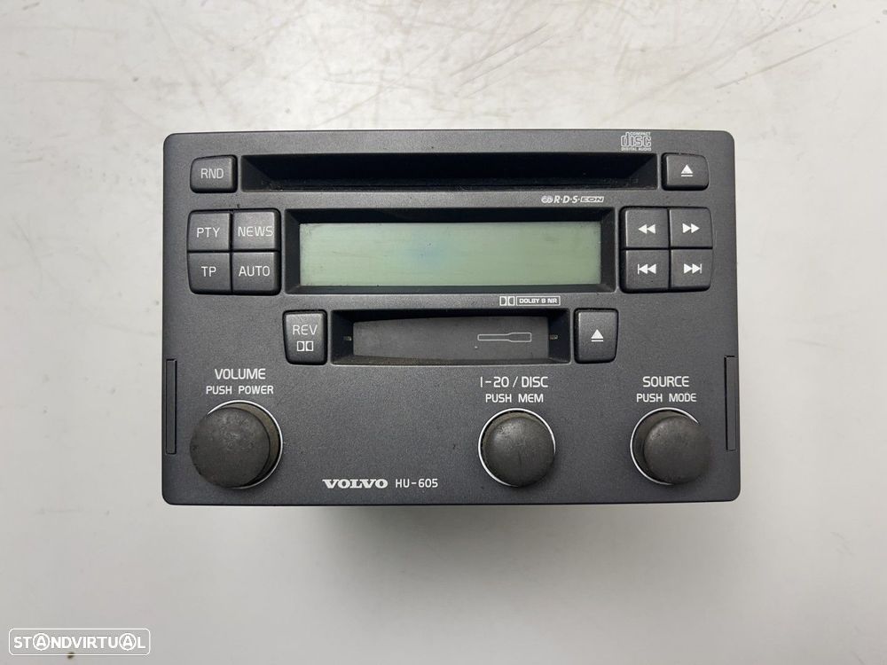 Rádio VOLVO V40 S40 (645) REF. 30623159 - 1