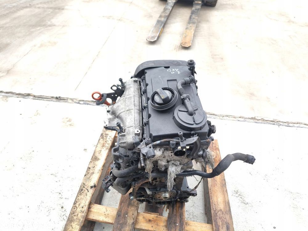 SILNIK BEZ OSPRZĘTU AUDI VW SEAT SKODA 2.0 TDI BKD ORYGINAŁ SPRAWNY ! - 9