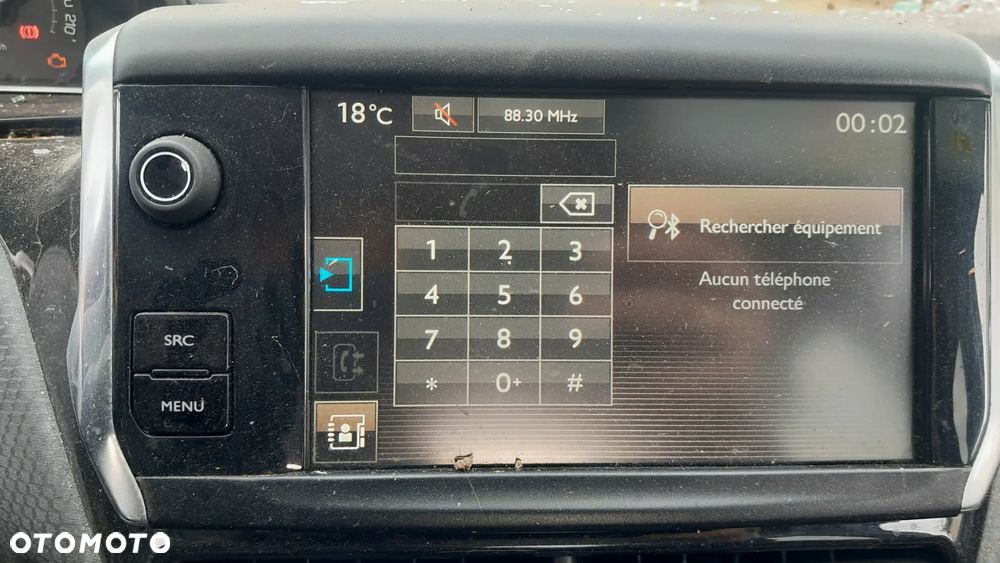 PEUGEOT 2008 I RADIO RADIOODTWARZACZ WYŚWIETLACZ MONITOR EKRAN RADIA EUROPA