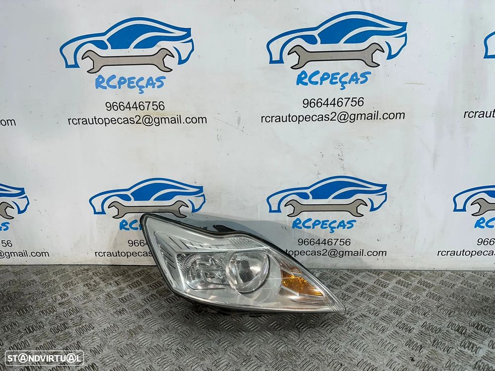 Conjunto Farois Oticas Frente Frontais Original Ford Focus 2 MK2 Fase 2 2007 - 2010 - 7