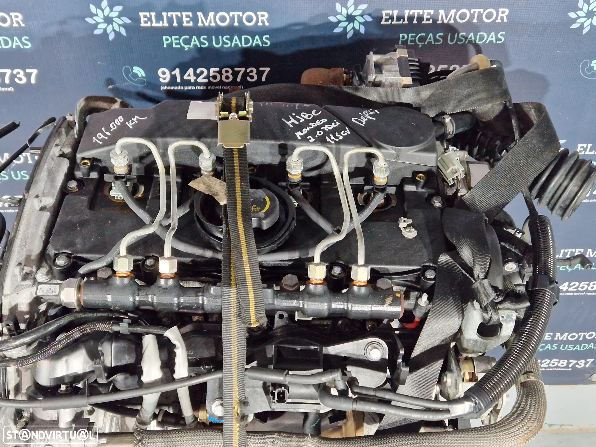Motor usado HJBC FORD MONDEO 3 2.0 TDCI 115CV DELPHI - 2