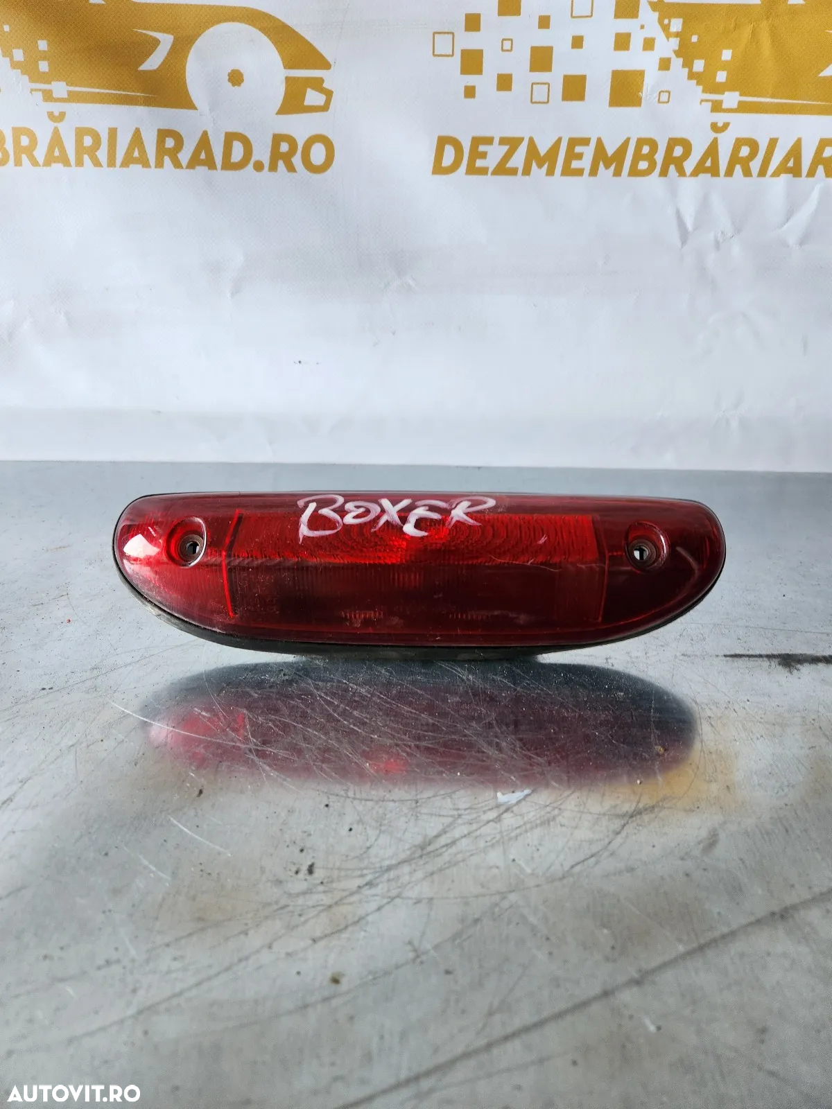 Lampa Stop Suplimentar Frana Peugeot Boxer Fiat Ducato Citroen Jumper - Dezmembrari Arad - 2
