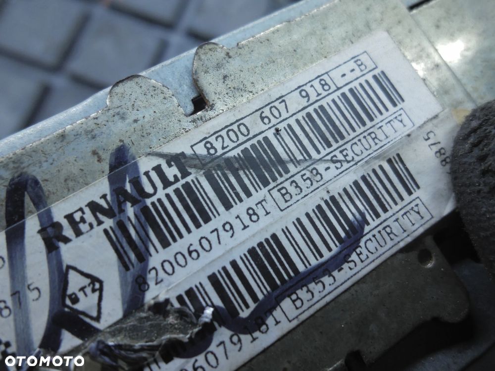 Radio CD +kod RENAULT MEGANE II 2 8200607918B - 3