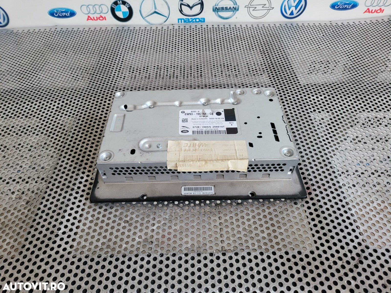 Amplificator Audio Statie Land Rover Range Rover Sport L494 Discovery Vogue Cod EW93-19C164-CB An 2014-2015-2016-2017-2018 Dezmembrez Range Rover Sport L494 An 2014-2018 Volan Stanga 3.0 Diesel 306DT - 3