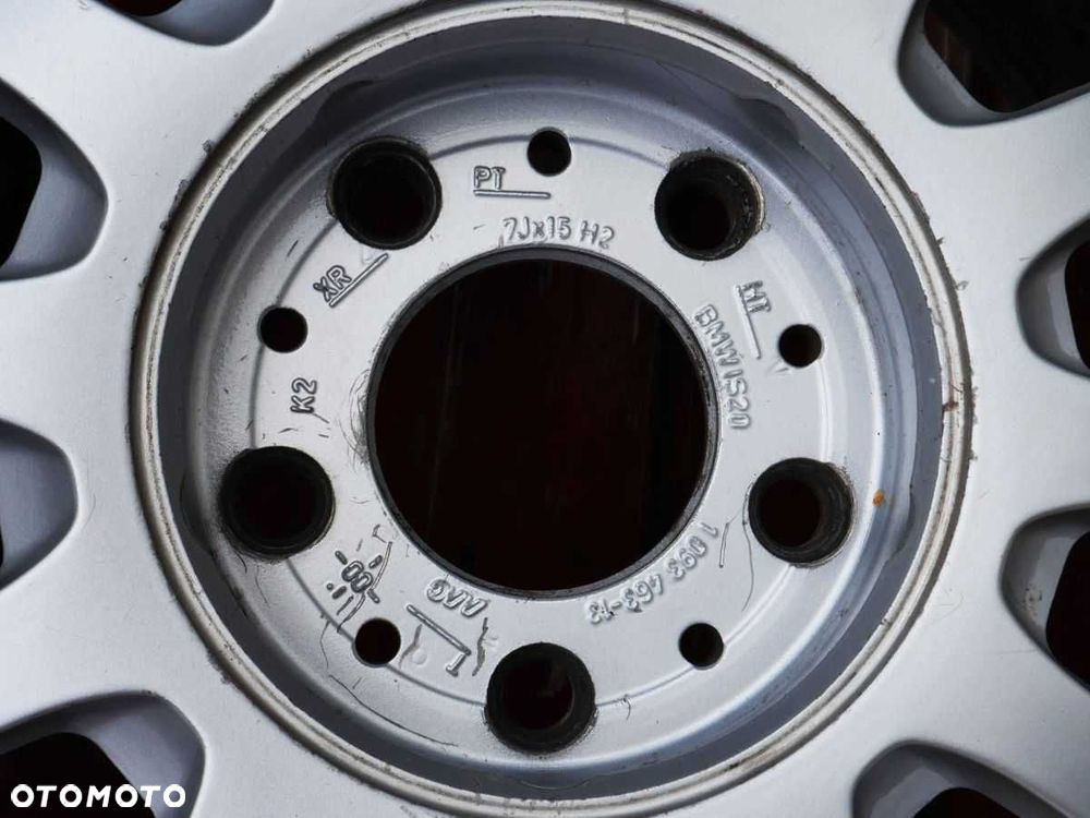 Felgi Aluminiowe BMW OE R15 7J 5x120 ET 20 74,1 Nr. 1 093 463-13 E39 Seria 5 Używane - 8