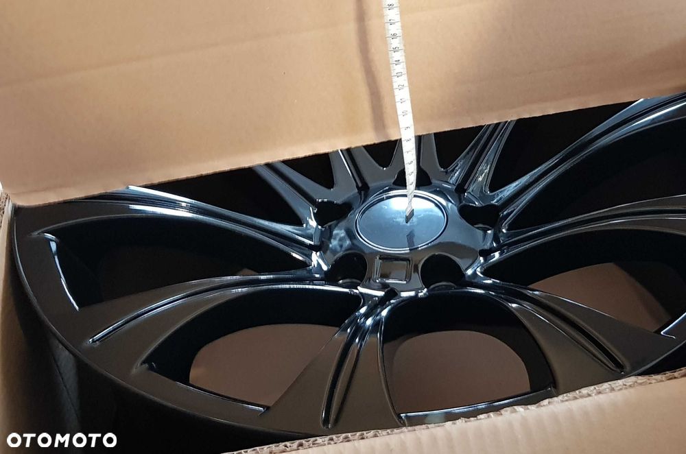 Felgi 18 5X120 8,5/9,5 bmw styling 166 m5 e60 czarne e61 e39 e65 e63 - 8
