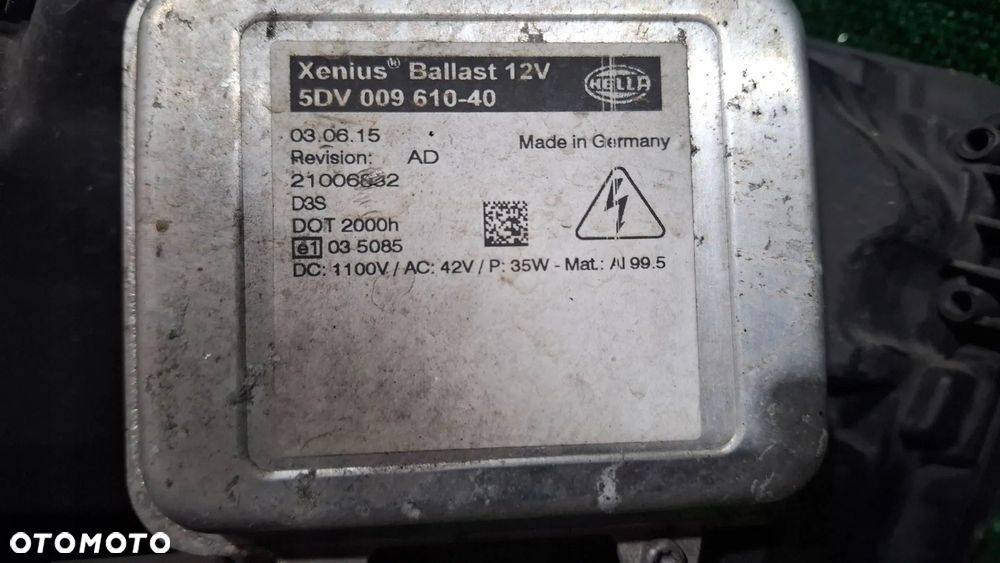 LAMPA PRZÓD LEWA XENON GX73-10W030-DE JAGUAR XE X760 2015 ROK ANGLIK UK - 3