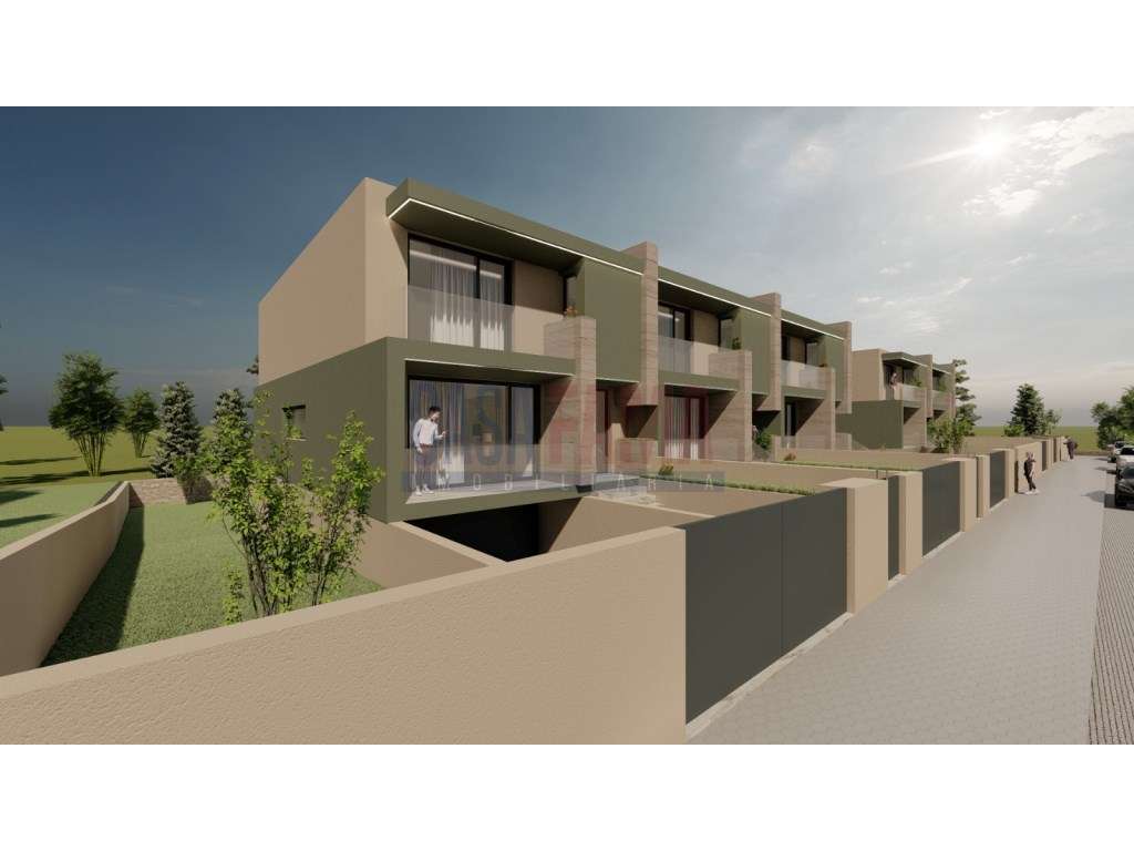 Novas Moradias em Banda em Fradelos - Vila Nova de Famalicão - Grande imagem: 4/8