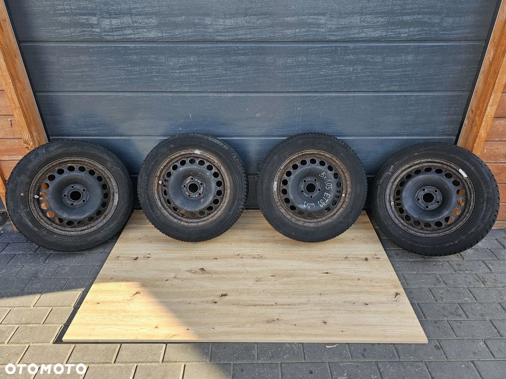 KOŁA FELGI STALOWE OPONY ZIMOWE 205/60 R 16 OPEL ASTRA J K MOKKA 5x105 ET39 6,5J - 2
