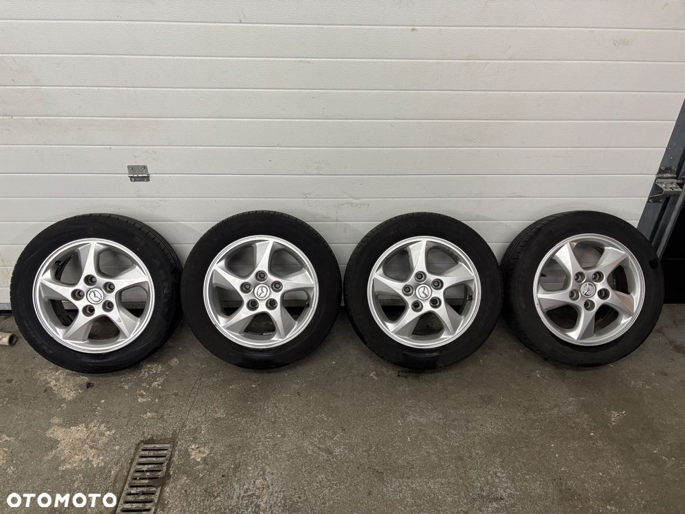 Alufelgi z Oponami Letnimi Mazda 5x114.3 6Jx15 195/55/15 - 2