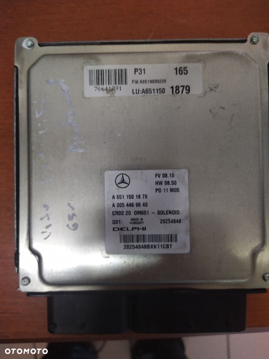 Zestaw startowy Mercedes Vito 639 2.2 cdi 651automat i manual - 3
