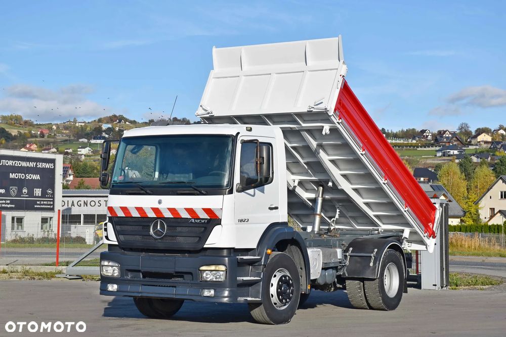 Mercedes-Benz AXOR 1823 * WYWROTKA 4,45 m * STAN BDB - 1