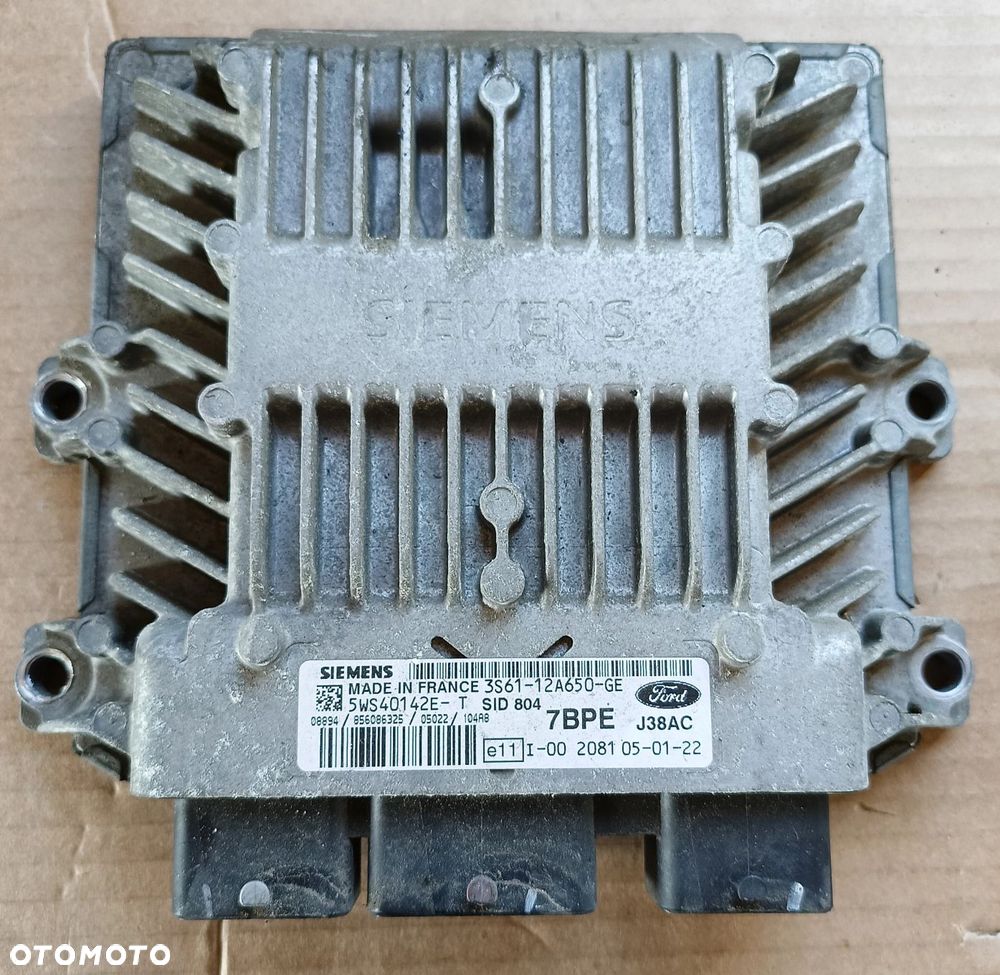 . Mazda 2 komputer sterownik silnika 1,4D automat 2002-07r Mazda II - 1