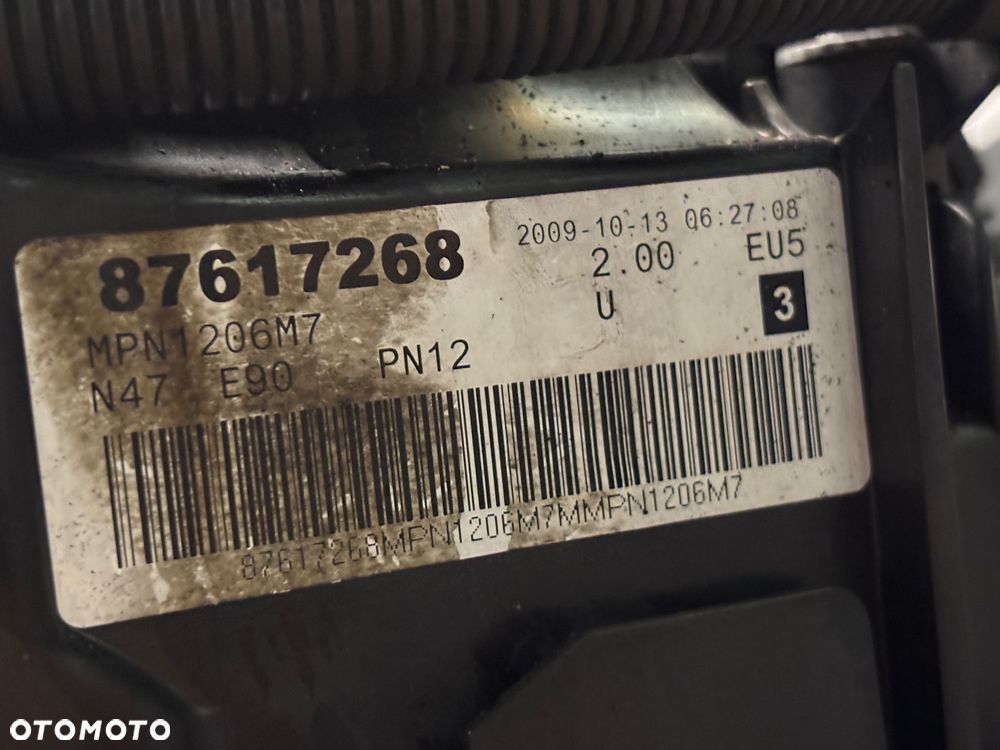 Silnik kompletny BMW e90 e60 e91 N47D20A n47d20 n47d20c n47d20u0 N47 eu5 euro5 film video 143 konie - 11
