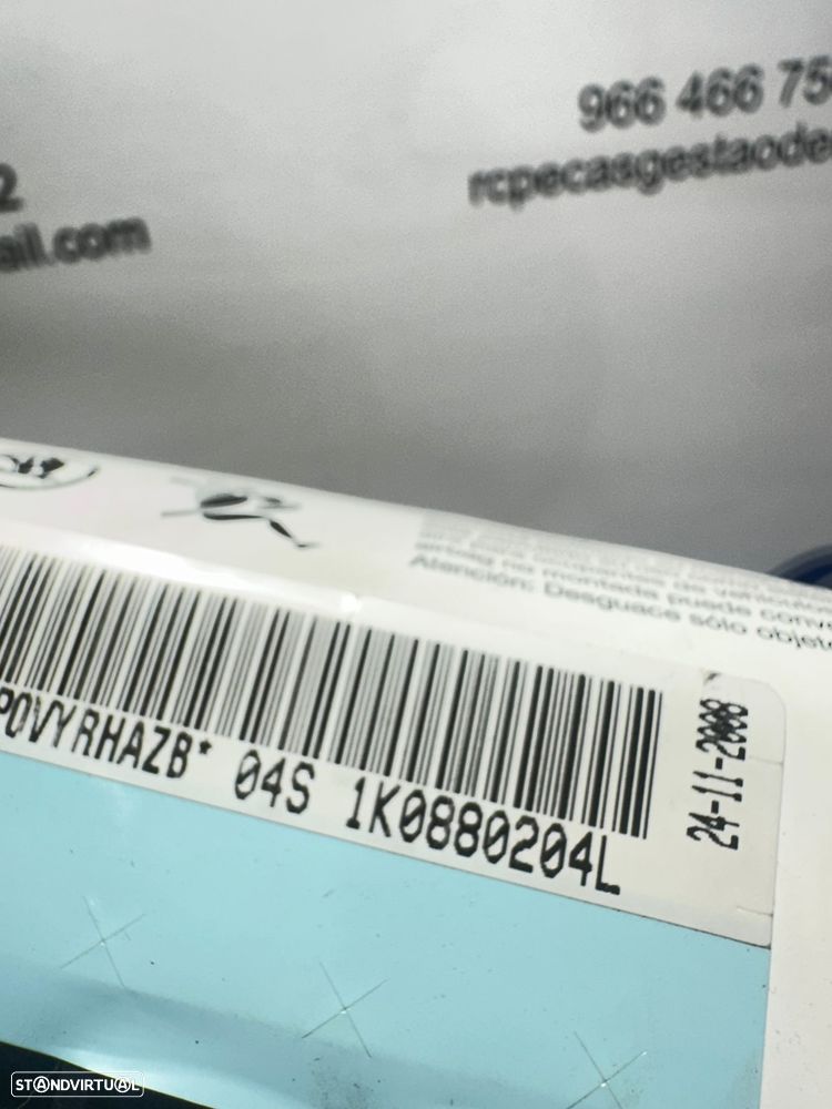 .Airbag Tablier Pendura Original VW Volkswagen 1K0880204L 2003 - 2016 - 8