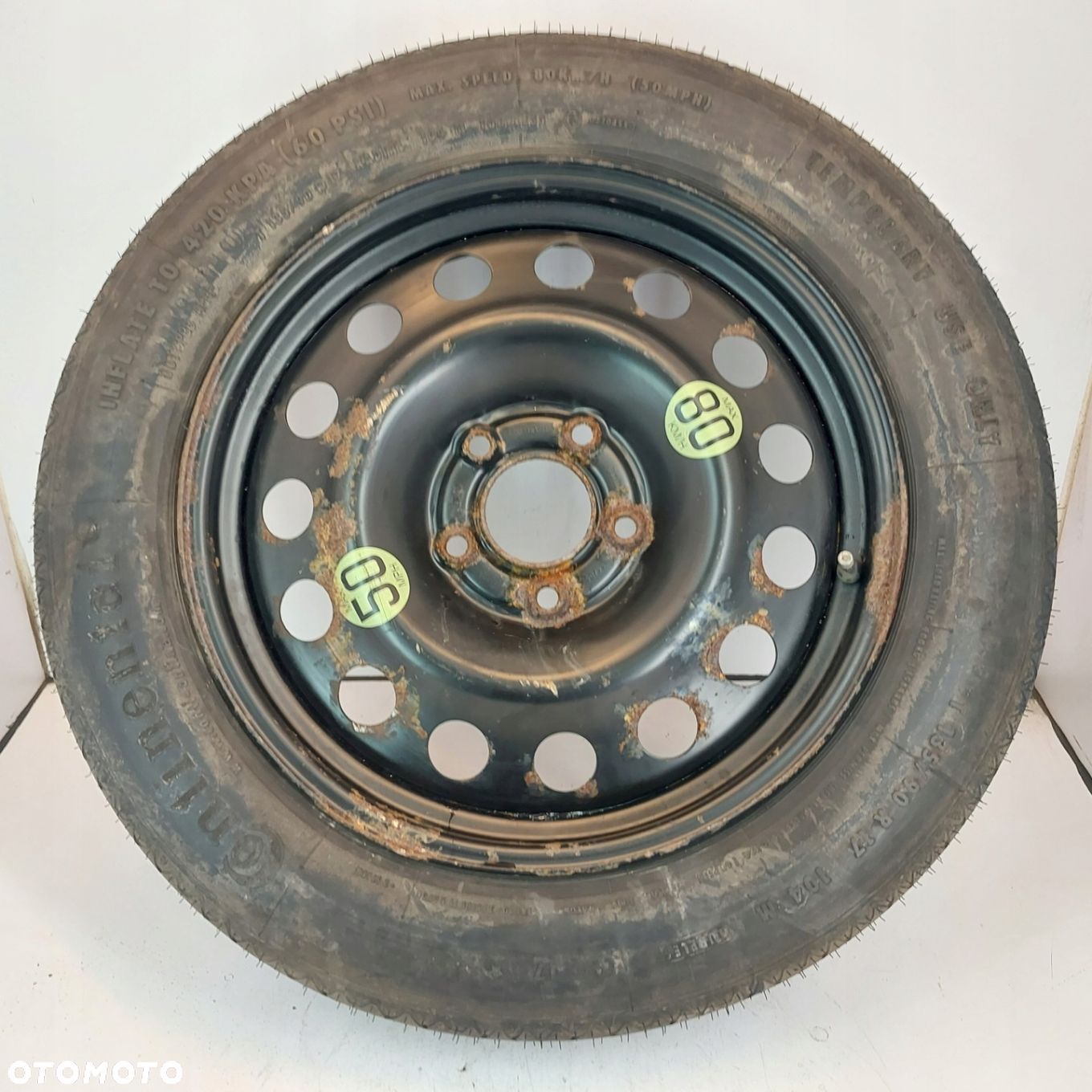 Koło dojazdowe Dojazdówka 17 5x120 BMW 5 E60 135/90R17 B1666 - 1