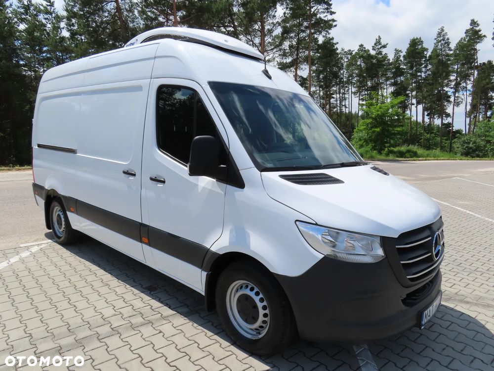 Mercedes-Benz Sprinter 316 CDI 2.2 CDI 163 KM 7G-TRONIC PLUS AUTOMAT Kerstner* Chłodnia -20*C 3168 mm Dł. Furgon Blaszak, Wysoki Dach, Rozstaw Osi 3665 mm Kg Ładowność 1349 Kg Stan Jak Nowy Gotowy Polecam - 8