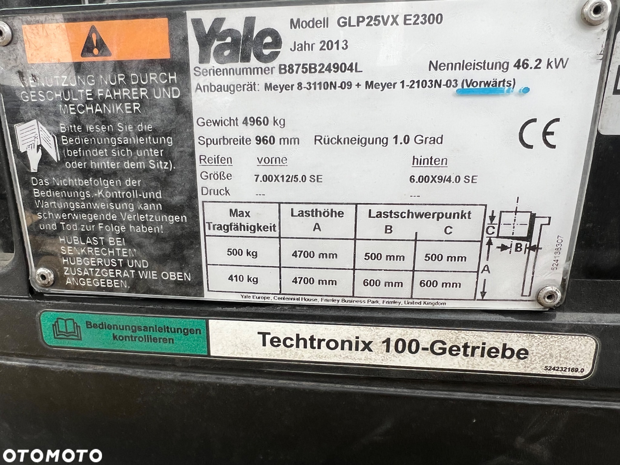 Yale GLP25VX - 8