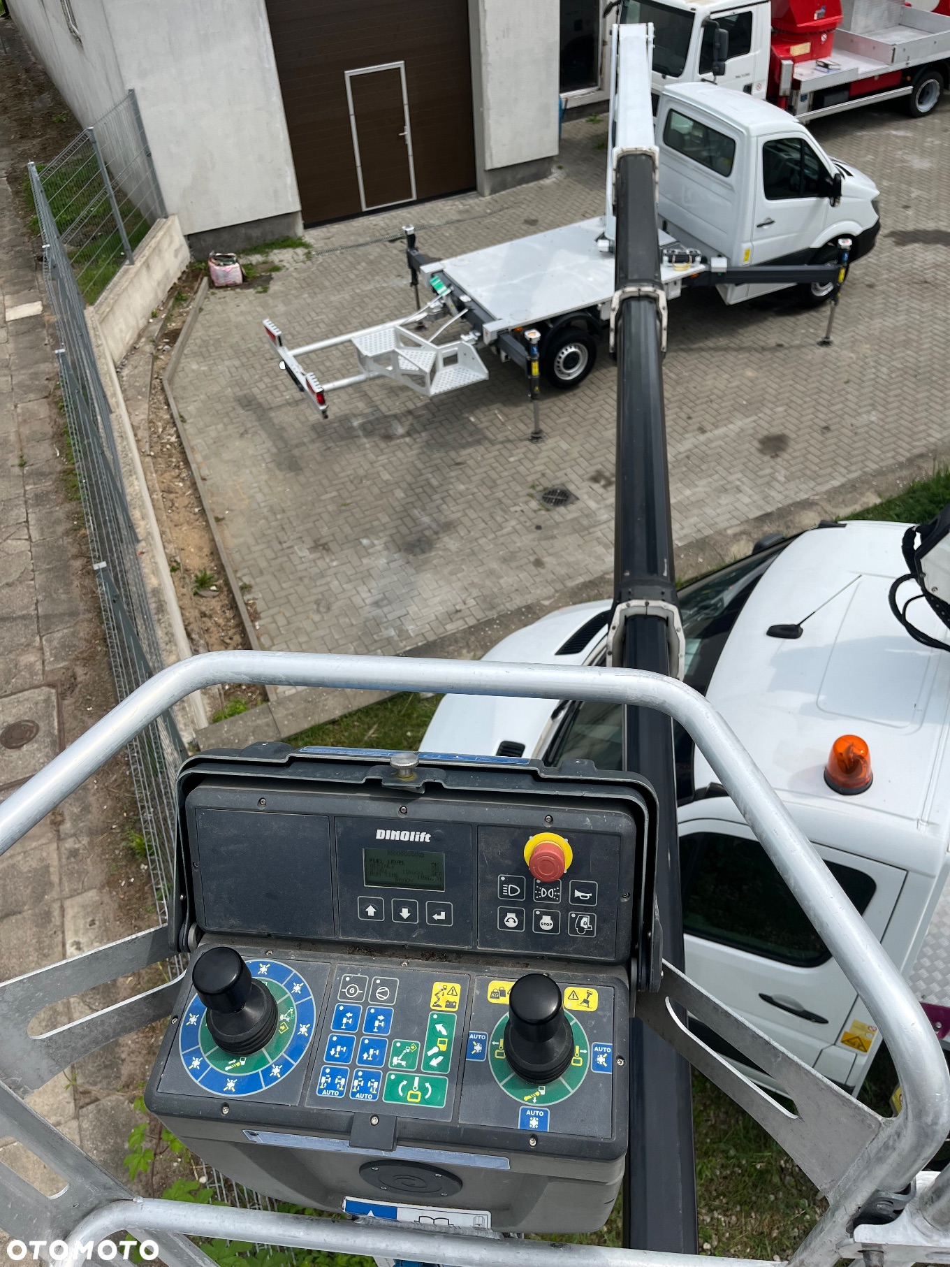 Mercedes-Benz Podnośnik Koszowy Zwyżka Dino 230VT 23 metry 15 metrów bok Mega zasięgi!! Jak Ruthmann Wumag Gsr Sterowanie z Pilota !! - 28