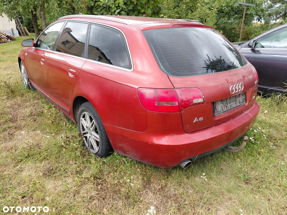 części Audi A6 C6 kombi 2.4 benzyna 2005r silnik skrzynia maska klapa drzwi LZ3G - 6